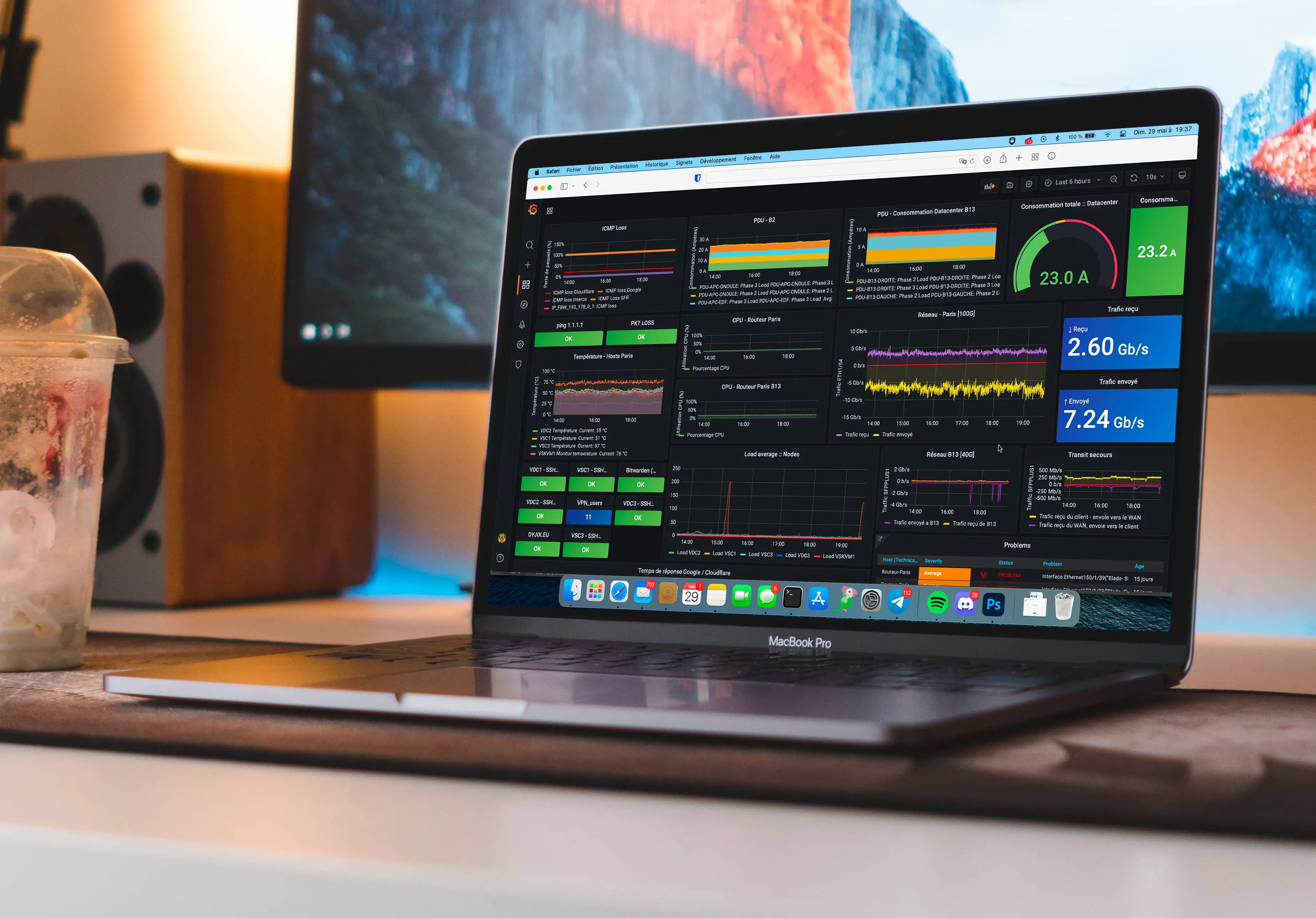 Photo Monitoring dans un bureau